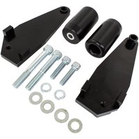 BikeTek Black STP Crash Protectors Set - Yamaha FJR1300 2006-12