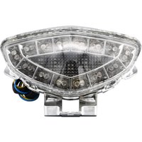 Image of Bike It LED Rear Tail Light With Clear Lens & Integral Indicators - Suzuki SFV650 Gladius 2009-15
