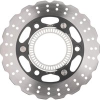 MTX Performance Rear Solid Wavy Brake Disc - Kawasaki Ninja 250R 2007-12