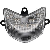 Image of Bike It LED Rear Tail Light With Clear Lens & Integral Indicators - Kawasaki ZX-10R Ninja 2004-05