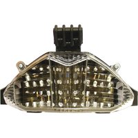 Image of Bike It LED Rear Tail Light With Clear Lens & Integral Indicators - Suzuki GSF650 S Bandit 2005-08