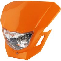 Image of Bike It Universal Dart 12V 35/35W Headlight - Orange