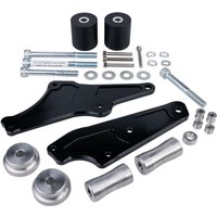 Image of BikeTek Black STP Crash Protectors Set - Honda CBR500R 2013-15