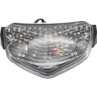 Image of Bike It LED Rear Tail Light With Clear Lens & Integral Indicators - Suzuki GSX-R750 2004-05