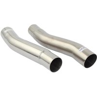 Image of Viper Connecting Exhaust Link Pipe - Kawasaki ZZR600 1993-2004
