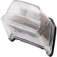 Image of Bike It LED Rear Tail Light With Clear Lens & Integral Indicators - Kawasaki ZRX1100 1997-2001