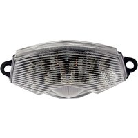 Image of Bike It LED Rear Tail Light With Clear Lens & Integral Indicators - Kawasaki ZX-6R Ninja 2009-11