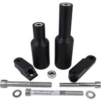 Image of BikeTek Black STP Crash Protectors Set - Honda CBR1000 2012-