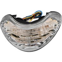 Image of Bike It LED Rear Tail Light With Clear Lens & Integral Indicators - Suzuki TL1000R 1998-2004