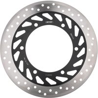 Image of MTX Performance Front Solid Round Right Brake Disc - Honda CBR1000F 1987-1999