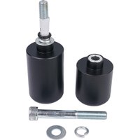 Image of BikeTek Black STP Crash Protectors Set - Yamaha FZ6 Fazer 2004-10