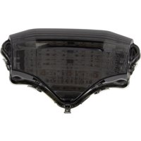 Image of Bike It LED Rear Tail Light With Cool Grey Lens - Yamaha FZ6 Fazer 2003-07