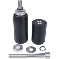 BikeTek Black STP Crash Protectors Set - Yamaha TDM900 2002-14