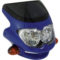 Image of Bike It Universal Dash Screen Fairing Headlight - Blue