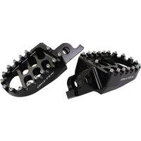 Image of BikeTek Wide Foot Pegs - Kawasaki KX250 2005-07