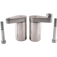 Image of BikeTek Aluminium Crash Protectors Set - Kawasaki ZX10R Ninja 2004-06