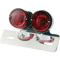 Image of Bike It Chrome Surround Twin Universal Rear Light