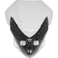 Image of Bike It Universal Spectre Fairing Headlight - White