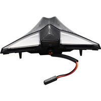 Image of Bike It LED Rear Tail Light With Cool Grey Lens - Aprilia RSV4 1000 Factory 2009-12