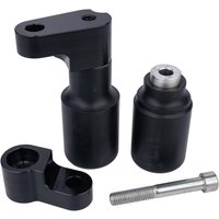 BikeTek Black STP Crash Protectors Set - Honda CBR600RR 2007-08