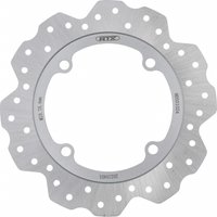 MTX Performance Rear Solid Wavy Brake Disc - Honda CB500X ABS 2013-19