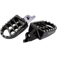 Image of BikeTek Wide Foot Pegs - Honda CR 125/250 2002-07