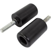 BikeTek Black STP Crash Protectors Set - Yamaha YZF-R1 2009-12