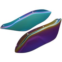 Airblade Short Dark Iridium Defector Screen - Harley Davidson FLHT & FLHTC 1996-2005