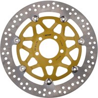 MTX Performance Front Floating Round Brake Disc - Kawasaki ZX-9R Ninja 1999