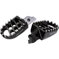 Image of BikeTek Wide Foot Pegs - Suzuki RMZ250 2007-09