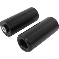 BikeTek Black STP Crash Protectors Set - Suzuki SV1000 2003-07