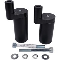 Image of BikeTek Black STP Crash Protectors Set - Kawasaki ZRX1100 1999-2001