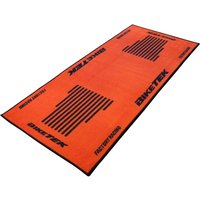 Image of GRGMAT44 - BikeTek Series 3 Orange Black Garage Mat 190 X 80cm