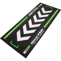 Biketek Series 7 Green Rising Sun Garage Mat - 190 x 80cm