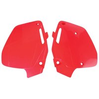 8494700002 - Polisport Side Panels For Honda CR125 1991-1992, CR250 1990-1991 Fluorecsent Red