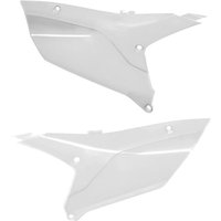 8498500005 - Polisport Side Panels For Yamaha YZF250 2024-2025, YZF450 2023-2025, YZF450X 2024-2025 White