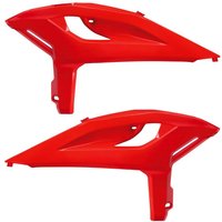 8505700003 - Polisport Radiator Scoops For Beta 125-300 RR & X-Pro, 350-480 RR & X-Pro 2025-2026 Red OEM '26