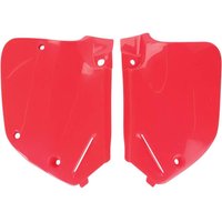 8496600001 - Polisport Side Panels For Honda CR125 1993-1994, CR250 1992-1994, CR500 1991-2001 Fluorecsent Red