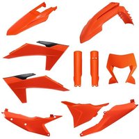 91639 - Polisport Enduro Plastics Kit For KTM EXC/EXC-F 2024-2025 Orange