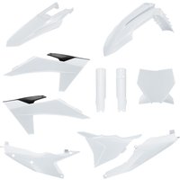 91287 - Polisport Plastics Kit For KTM SX 250/300 & SXF 250/350/450 2023-2024 White
