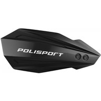 Image of 8308500051 - Polisport Bullit Hand Guards For Gas Gas EC/EC-F 2021-2023, Husqvarna TE/FE 2022-2023 Black/white