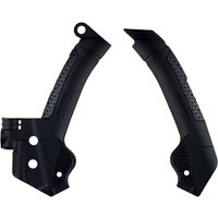 8500200001 - Polisport Frame Protectors For Husqvarna TC 125/250/300 & FC 250/350/450 2023-2025, TE 250/300 2024-2025 Black