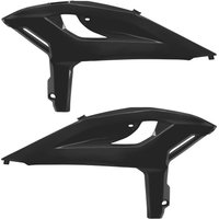 8505700002 - Polisport Radiator Scoops For Beta RR & X-Pro 125-300 & 350-480 2025-2026 Black