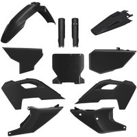 91101 - Polisport Plastics Kit For Husqvarna TC250 & FC 250/350 2023-2024 Black