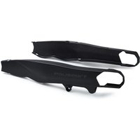 8499400001 - Polisport Swing Arm Protectors For KTM SX/SXF & Husqvarna TC/FC/TX/FX 2013-2022, TE/FE 2014-2023 Black
