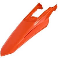 Image of 8687400001 - Polisport Rear Fender For KTM EXC/EXC-F 2024-2025 Orange