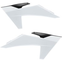 8478000002 - Polisport Radiator Scoops For KTM SX/SXF 2023-2025, EXC/EXC-F 2024-2025 Black/white