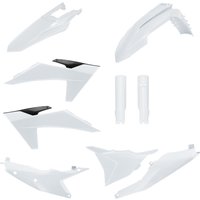 91607 - Polisport Enduro Plastics Kit Without Headlight Surround For KTM EXC/EXC-F 2024-2025 White
