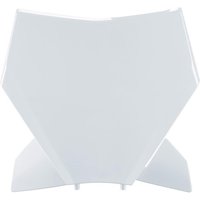 8672000002 - Polisport Front Number Board For KTM SX 125/250 & SXF 250/350/450 2023-2025 White