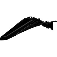 8687300003 - Polisport Rear Fender For Yamaha YZF250 2024-2025, YZF450 2023-2025, YZF450X 2024-2025 Black
